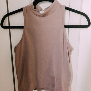 High neck tank top